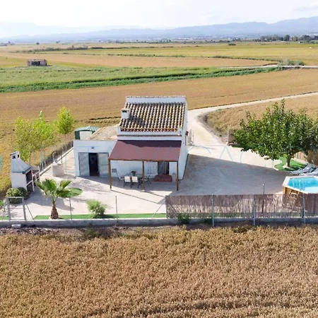 Сasa de vacaciones Illa - Aislada Con Piscina Y Cerca Playa De La Marquesa Deltebre